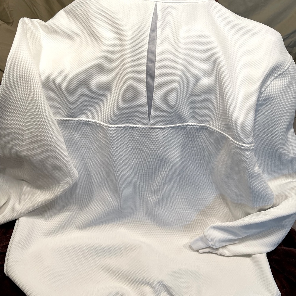 Athletic Mens White Pullover